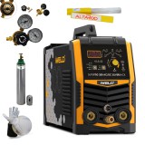 IWELD GORILLA SUPERTIG 200 AC/DC SILVERBACK hegesztő inverter teljes csomagban