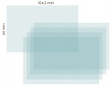 IWELD PANTHER FLEX belső védőplexi 104,5x64,0mm (8PNTHRFLXINNCL)