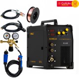 IWELD POCKETMIG 215 (200A) ALUFLUX Hegesztő inverter csomagban