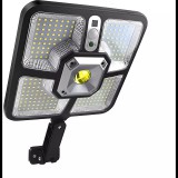 Izoxis 22736 Solar street light 220 LED COB, IP65, 8 W, black (00022736)