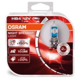 Izzó 12V/51W/HB4 2db/+150% Osram Night Breaker Laser 9006NL
