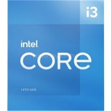 Intel Core i3-10105F (4 Cores, 6M Cache,3.70  up to 4.40 GHz, FCLGA1200) Dobozos, hűtéssel, nincs VGA (BX8070110105F)