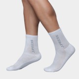 J.PRESS Férfi sport zokni Erősített Plüss Talprésszel fehér