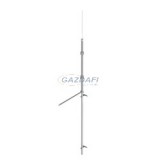 J. PRÖPSTER Szigetelt felfogórúd, 3,5m+0,75m, 1 traverz, 2 fali tartó