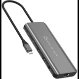 j5create USB-C DUAL 4K HDMI 10GBPS MINI DOCK (JCD398-N)