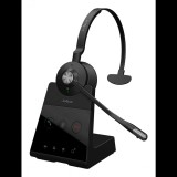Jabra Engage 65 SE Wireless DECT USB-C UC Call Center Mono Headset Állvánnyal - Fekete (9653-553-111)