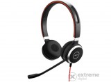 Jabra Evolve 40 UC Duo Bluetooth fejhallgató, fekete