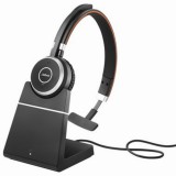 Jabra Evolve 65 MS Mono NC USB inkl. Ladestation (6593-823-399) - Fejhallgató