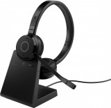 Jabra Evolve 65 TE Vezeték nélküli USB A Bluetooth Fekete headset