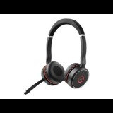 Jabra Evolve 75 SE UC Stereo - headset - with charging stand (7599-848-199) - Fejhallgató