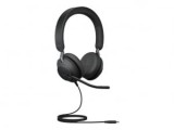 Jabra Evolve2 40 SE MS USB-C sztereó headset fekete (24189-999-899)