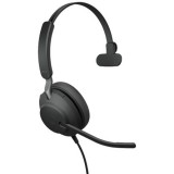 Jabra Evolve2 40 SE Stereo (Microsoft Teams) fejhallgató headset fekete