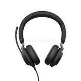 Jabra Evolve2 40 USB-A MS Vezetékes Sztereó Headset (Fekete) (24089-999-999)
