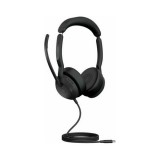 Jabra Evolve2 50 Headset Vezetékes és vezeték nélküli Fejpánt USB A típus Bluetooth Fekete