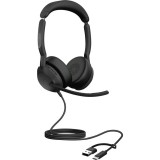 Jabra Evolve2 50 USB-A/C MS Teams Call Center Sztereo Headset - Fekete (25069-999-899)