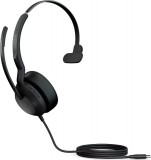 Jabra Evolve2 50 USB-A MS Mono Bluetooth Headset Black 25089-899-999