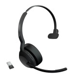 Jabra Evolve2 55 MS Mono with Link380c Wireless Bluetooth Headset Black 25599-899-899