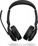 Jabra Evolve2 55 MS Stereo with Link380a Bluetooth Headset Black 25599-999-999