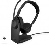 Jabra Evolve2 55 MS sztereó LINK380C vezeték nélküli Bluetooth fejhallgató (25599-999-889)