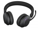 Jabra Evolve2 65, MS Stereo Headset Vezeték nélküli Fejpánt Irodai USB A típus Bluetooth Fekete