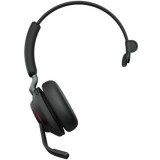 Jabra Evolve2 65, UC Mono Headset Vezeték nélküli Fejpánt Iroda/telefonos ügyfélközpont USB A típus Bluetooth Fekete (26599-889-999)
