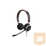 JABRA Fejhallgató - Evolve 40 MS Duo Stereo Vezetékes, Mikrofon