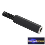 JACK aljzat Mono 6,3 mm Műanyag kivitel törésgátlóval