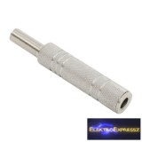 JACK aljzat Sztereo 6,3 mm Fém kivitel törésgátlóval