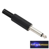 JACK dugó Mono 6,3 mm Műanyag kivitel törésgátlóval