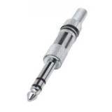 Jack dugó, monó, fém, 6,3mm (SK 3M)