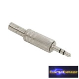 JACK dugó Sztereo 3,5 mm Fém kivitel törésgátlóval