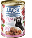 Jack hipoallergén pástétom konzerv borjúhús almával 400 g