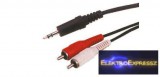 Jack Kábel 3.5 dugó - 2X RCAdugó 1.8M