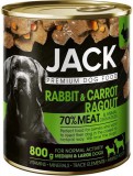 Jack kutya konzerv ragu nyúl-répa 800 g