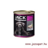 JACK KUTYAKONZERV 1/4 CSIRKÉVEL ÉS TEHÉNTŐGGYEL 855g