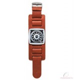 JACK ROUGH - BROWN STAMPS óraszíj