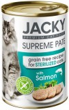 Jacky steril macska konzerv pástétom lazac 400 g