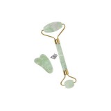 Jáde arcmasszírozó görgő - bőrápolás, arcápolás, anti-aging, természetes kő, wellness, szépség, masszázs, relaxáció