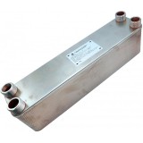 JAGO Lemezes hőcserélő 70 lemezes 526 mm hosszú 770kW 4x1 1/2” külső csatlakozással