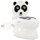 Jamara BAY Gyermek Bili Wc öblítési hanggal és WC-papírtartóval - Panda (460958)
