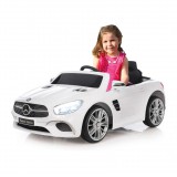 Jamara Mercedes-Benz SL Gyerek Elektromos autó LED fénnyel - Fehér (460438)