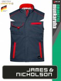 James & Nicholson COLORSTYLE CARBON technikai bélelt softshell mellény - munkaruha