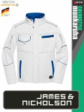 James & Nicholson COLORSTYLE WHITE technikai softshell kabát - munkaruha