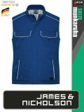 James & Nicholson SOLID DARKROYAL technikai hőtükrös bélelt softshell mellény - munkaruha