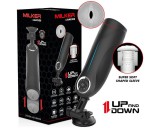 JamyJob - fel-le mozgó, rezgő maszturbátor (fekete)