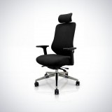 Jan Nowak® AXIS ergonomikus hálós irodai szék – éjfekete