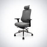 Jan Nowak® AXIS ergonomikus hálós irodai szék – sötétszürke
