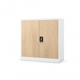 Jan Nowak® JAN | 1377 Eco Design Fém iratszekrény / Fehér- Sonoma tölgy Eco Design színben