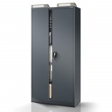 Jan Nowak® JAN H 911-2 | Fém iratszekrény antracit, 4 polcos – összeszerelt