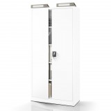 Jan Nowak® JAN I | 592-2 Fém iratszekrény FEHÉR